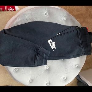 Women's Black Nike joggers
